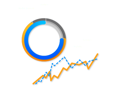 Uncle Group Illustrations charts graphs illustration