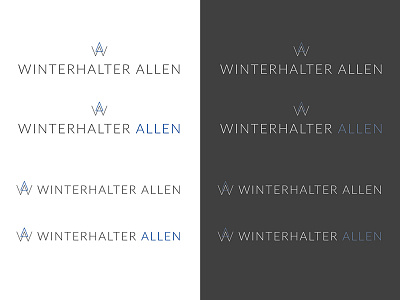 Winterhalter Allen Branding - Visual Identity