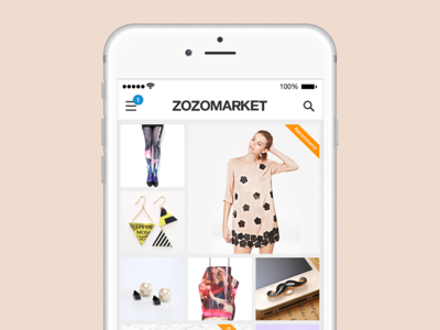 ZOZOMARKET App by Kanako Kawahara on Dribbble