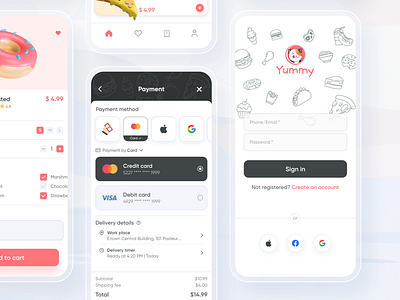 Delivery App mobile / Payment