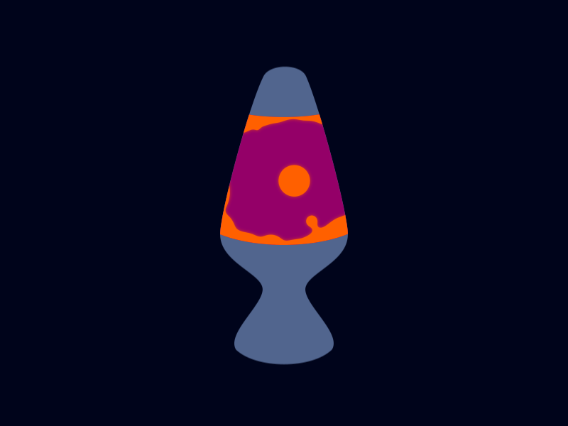 Lava Lamp 100daychallenge 100daysofmotion animated gif animation illustration lavalamp motion motion design motion graphics vector