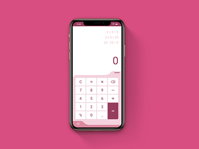 Daily UI 04 - Calculator calculator app dailyui dailyui004 design mobile ui ui uidesign