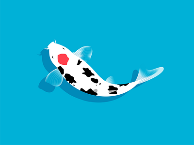 Carpa Koi carpa fish graphicdesign illustration illustrator koi koi fish vector
