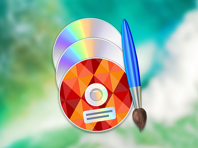 DVD Label Maker OSX icon