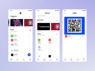 Wallet app concept