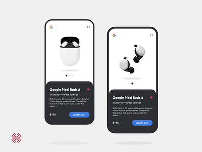 Pixel Buds Product Page Concept app design buy now color daily daily design daily ui daily ui challenge dailyui google graphic design guideline interaction design pixel product page ui uiux user experience