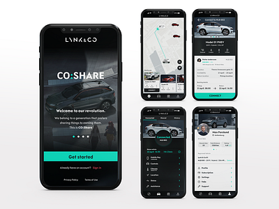 CO:SHARE - A Car sharing app