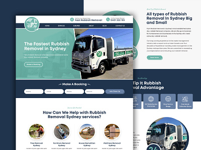 Tip It Rubbish Removal Website Design