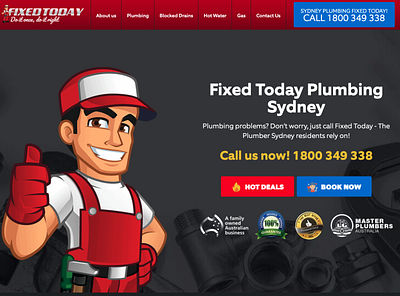 Plumbing Website Design service website design