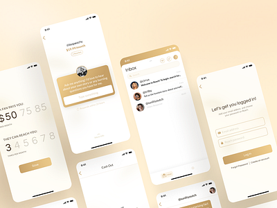 Reach - Connect to your favorite Content Creators app app design application chat ios app mobile mobile app mobile app design mobile design product product design typography ui user experience user interface ux ux design uxui web website