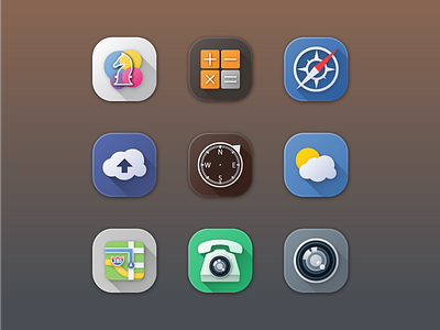 Not so flat! 2/3 icon ios 7 not so flat