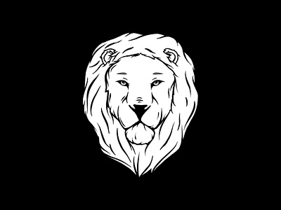 Lion Illustration branding digital illustration emblem graphic design graphicdesign hand drawn illustration illustrations illustrator ipad lion lion head lion logo logo procreate tattoo