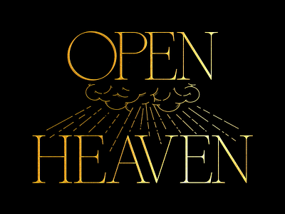 Open Heaven adobe illustrator brand branding graphic design graphicdesign illustrator lineart logo logodesign typography vector