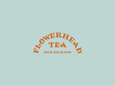 Flowerhead Tea brand identity branding branding design california design floral flowerhead tea identity icon illustration logo logotype logotype design mexico natural tea tea toro pinto