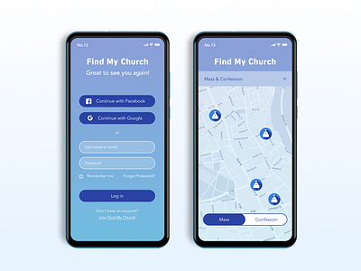 Take Me To Church (Official Redesign) church church branding church design design development login login page mobile app mobile app design redesign religion religion design religious sign in sign in page take me to church ux ui