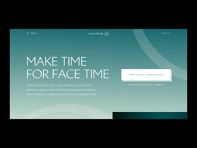 EBLive VirtualConsultation consultation dermatology design digital digital design digital designer mobile skincare ui web webdesign