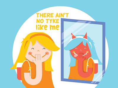 There ain't no tyke like me character design illustration kids