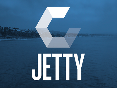 Jetty logo ocean photography
