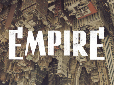 Empire logo photography type vintage
