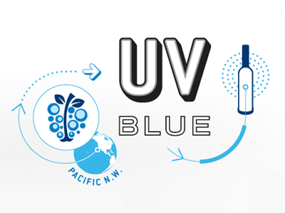 UV Vodka Iconography alcohol blue brand fruit iconography illustration vodka