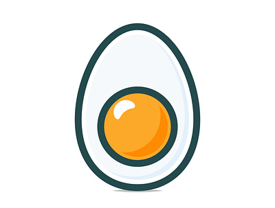 Yolk adobe illustrator egg illustrator yolk