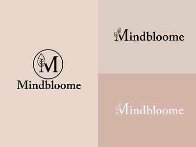 Mindbloome branding logo logo design logo designer logo mark logotype