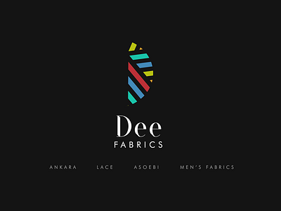 Fashion Store Logo [@_deefabrics] branding fashion illustration logo design photoshop typography