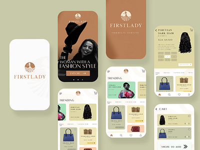 Firstlady App Store UI