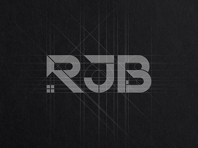 Grids for RJB Carpentry & Construction Logo Design