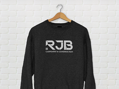 Sweatshirt Mockup for RJB Carpentry & Construction apparel brand design brand identity branding graphicdesign grid design grids logo logodesign logodesinger logotype mockup typography vector