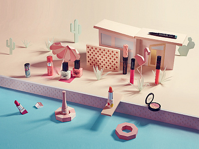 Paper Set Design By Charlotte Smith On Dribbble