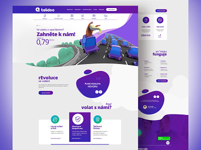 Telidoo web design art branding character concept design illustration ui ux web website