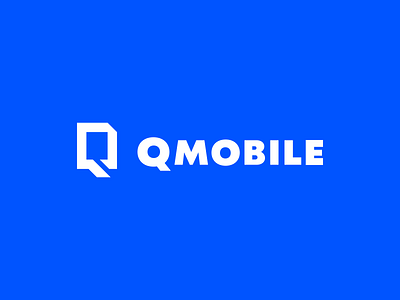 QMobile Logo brand identity branding brandmark design design system identity logo startup telecom