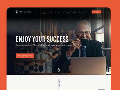 PA Website design finance interface product service startup ui ux web website