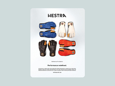 BeneskiDesign Hestra PRO branding design minimal print design