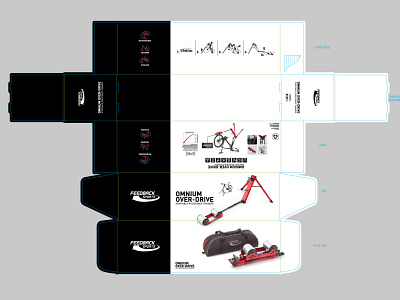 BeneskiDesign FeedbackSports BOX Omnium branding design illustration minimal package design print design