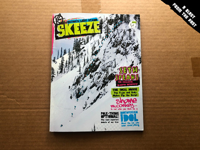 BeneskiDesign SKEEZE Magazine Cover