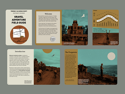 BeneskiDesign Gravel Guide pages book design branding design illustration magazine design minimal print design