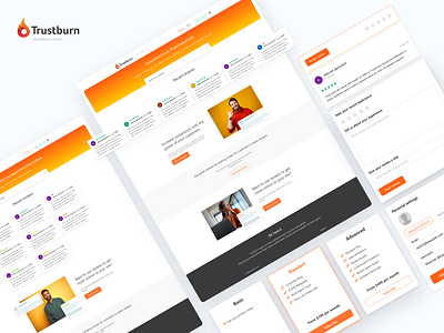 Trustburn independent review platform branding review trusted web design