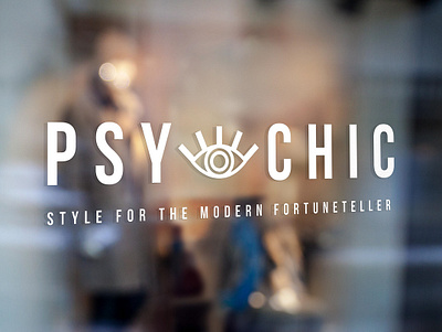 Psy-Chic brand identity design typography