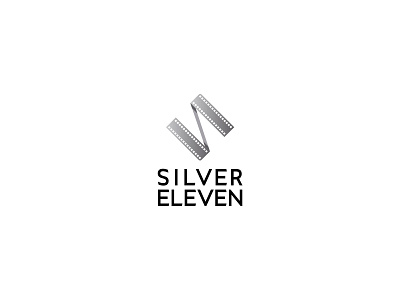 SILVER ELEVEN movie theatre adobe brand branding cinema design font illustrator logo logo design logodesign logofolio movie movie logo movies portfolio theater theatre vector