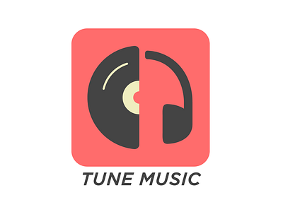 Day 9/50 Music Streaming Logo branding dailylogochallenge day 9 design logo logodesign music music app startup streaming streaming music tune tune music