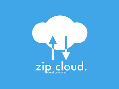 Day 14/50 Cloud Computing Logo brand branding cloud cloud computing cloud storage clouds computing dailylogochallenge day 14 design logo logodesign storage zip zip cloud