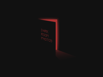 Day 25/50 Photography 25 branding challenge daily dailylogochallenge dark day 25 logo photography photos room studios