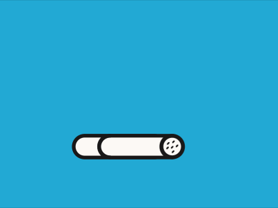 Smoking Logo animation cigar identity logo