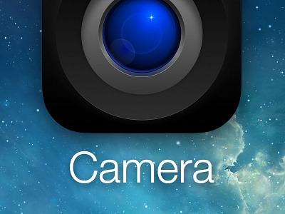 Camera.app icon camera icon interface ios7 iphone
