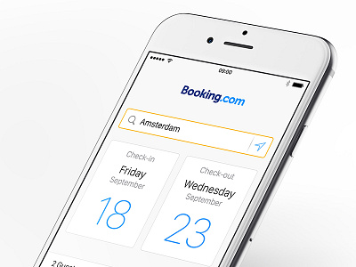 Booking.com iPhone app 1.1