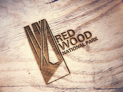 REDWOOD NATIONAL PARK BRANDING REDESIGN branding identity design logo national park