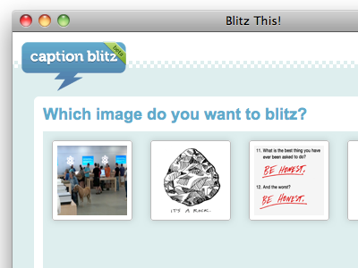 Blitz This! blitz caption
