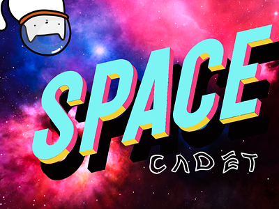 Space Cat-det. branding design emotes fonts icon illustration lettering logo typeface typography vector web